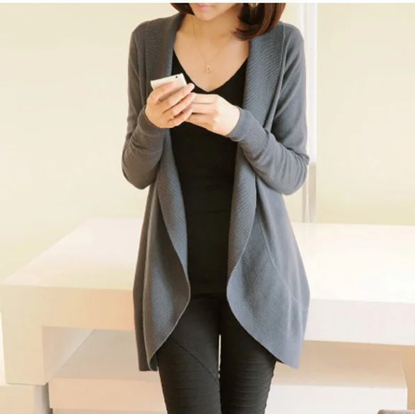 Popular Womens Shawl Collar Cardigan-Buy Cheap Womens Shawl Collar 8 COLORS New 2016 autumn winter fashion Women long sleeve Knitted Sweater Cardigans - Popular Womens Shawl Collar Cardigan-Buy Cheap Womens Shawl Collar