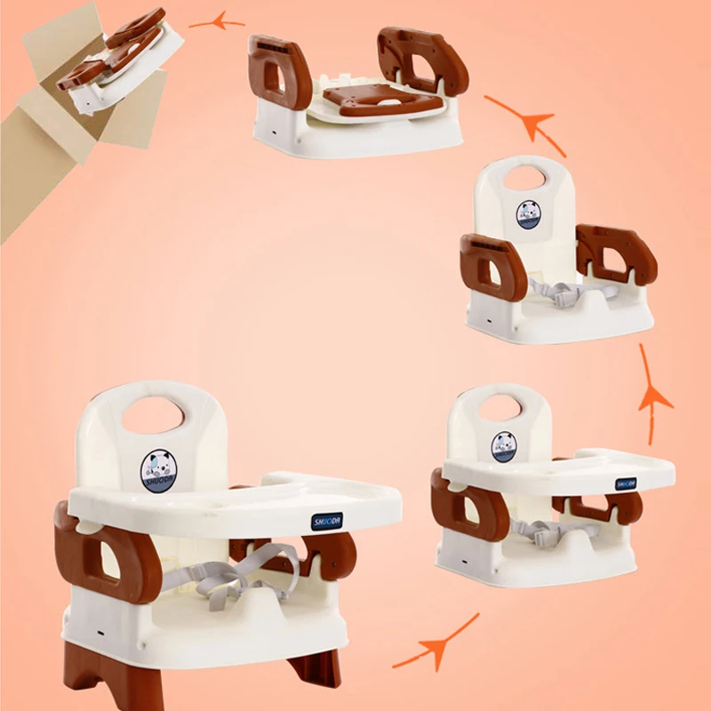 Medoboo Portable Baby Chair Feeding Table Baby Dining Chair Children Eating Seat Adjustable Folding Infant Dinner Table 30