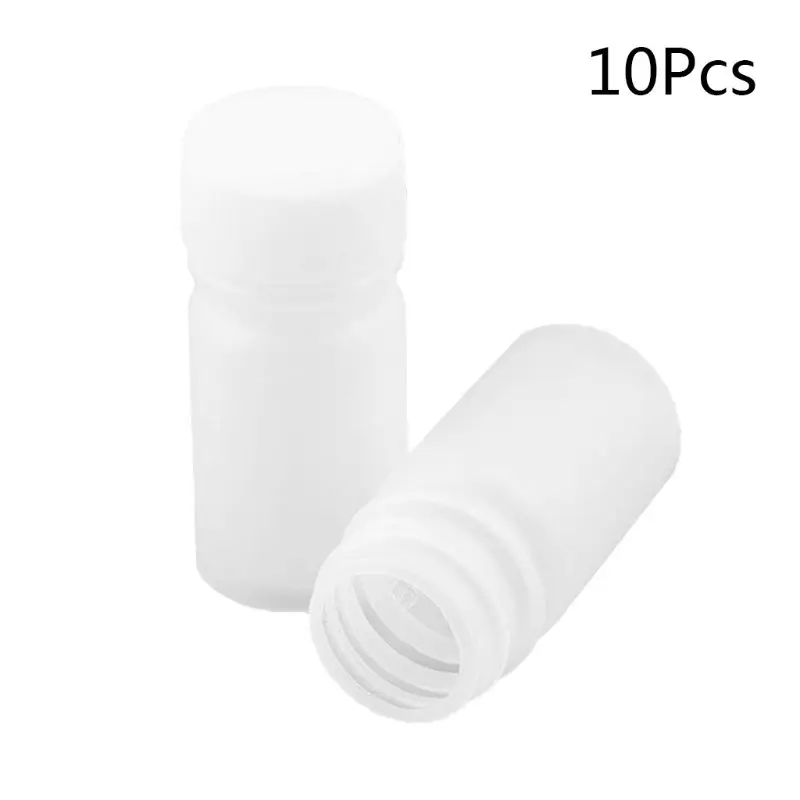 

10Pcs 10ml PE Leak Proof Lotion Essential Oil Dispenser With Scale Empty Bottle Facial Care Moisturizer Container Portable