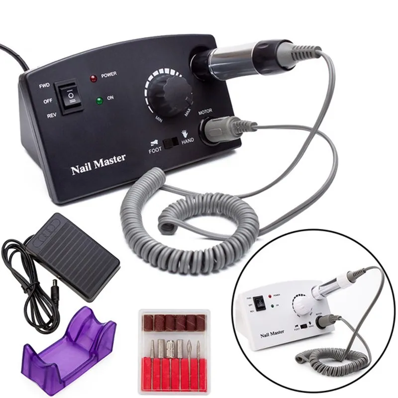 

Nail Drill Electric 30000RPM 18W Electric Acrylic File Nail Cutter Machine Nail Drill Machine Kits For Pedicure Manicure