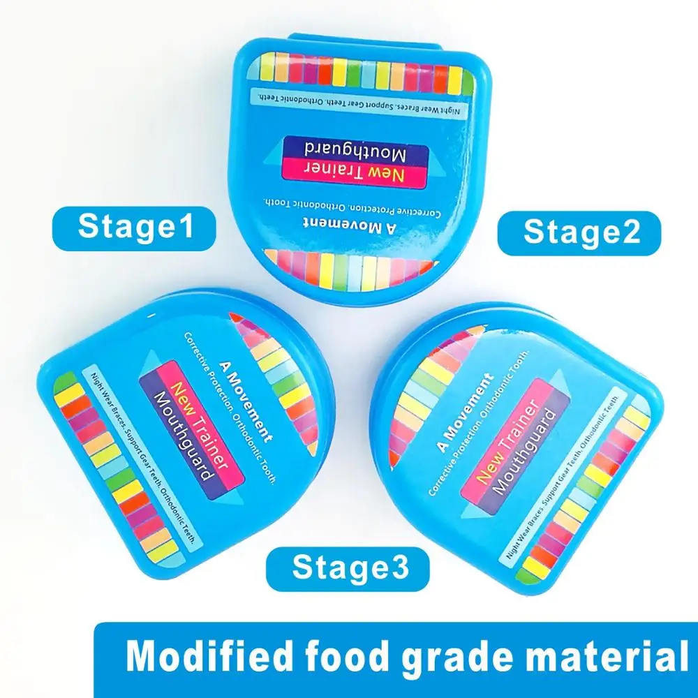 Invisible Orthodontic Braces Dental Mouthguard Straighten Teeth Tray Orthotics Retainer Crowded Irregular Teeth Corrector