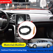 QCBXYYXH автомобиль-Стайлинг анти-звуконепроницаемые не пропускающие шума пылезащитный приборной панели автомобиля Лобовое стекло уплотнительные полосы подходят для Renault Talisman 2012