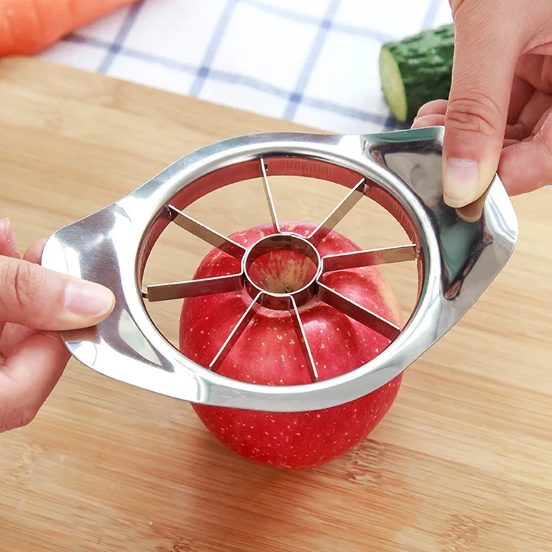 Kitchen Gadgets Stainless Steel Apple Cutter Slicer Vegetable Fruit