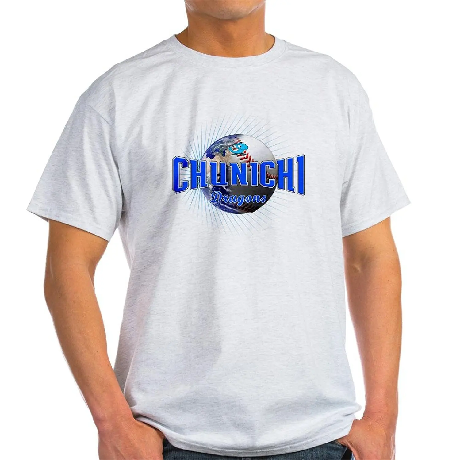 Chunichi Dragons Light T Shirt 100 Cotton T Shirtin TShirts from Men