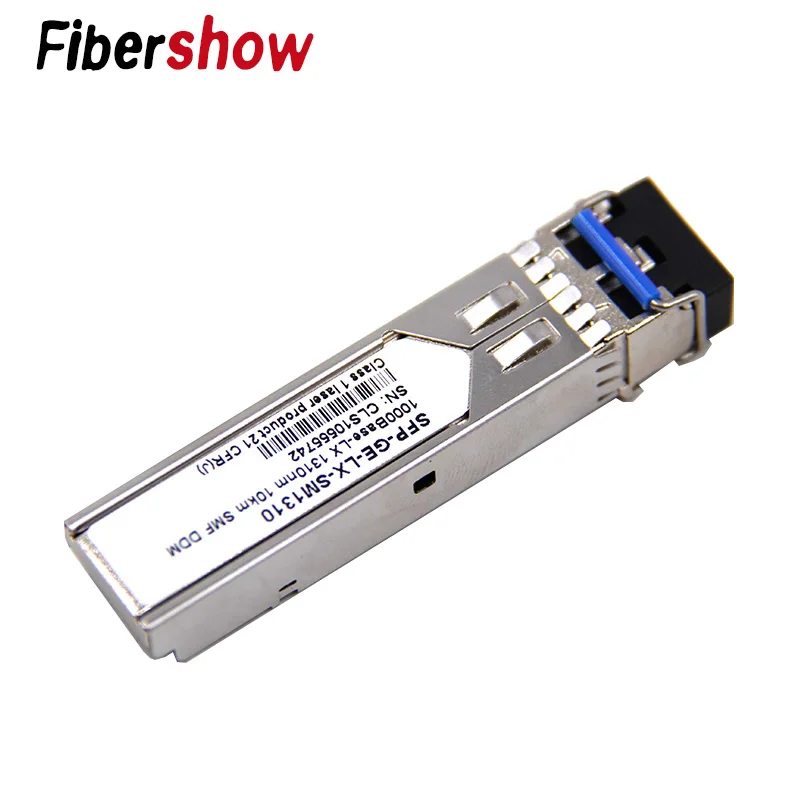 SFP модуль 1,25G LC BiDi 1310nm/1550nm WDM коммутатор совместимый трансивер sfp-модуля с переключателем с функцией DDM