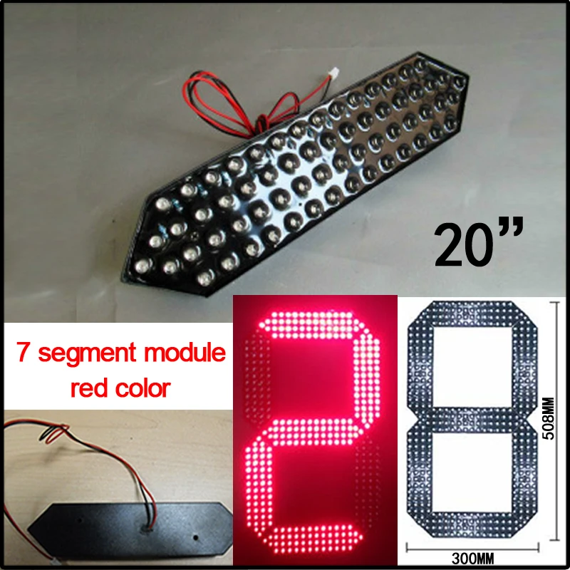 2" модуль цифр красного цвета digita, светодиодный индикатор цены бензина, led цена на масло, 7 сегментов модулей, высокая яркость светодиодный чип, светодиодный рекламный щит