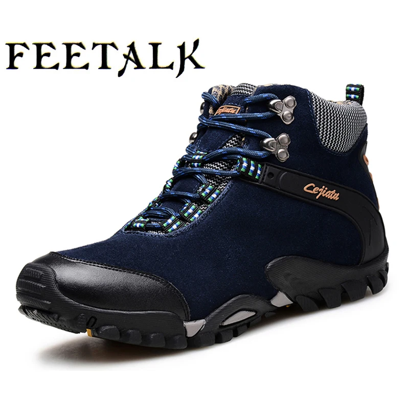 

Men Hiking Shoes Boots Camping Climbing Shoes Man Sneakers Breathable Mountain Walking Boots Waterproof Shoes