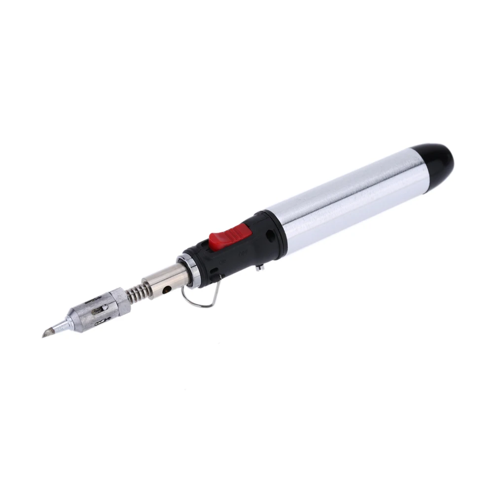 

Portable Cordless Solder Iron Gas Soldering Iron Flame Butane 12ml Heat Gun Welding Torches Tool 1300 degrees Welding Equipment