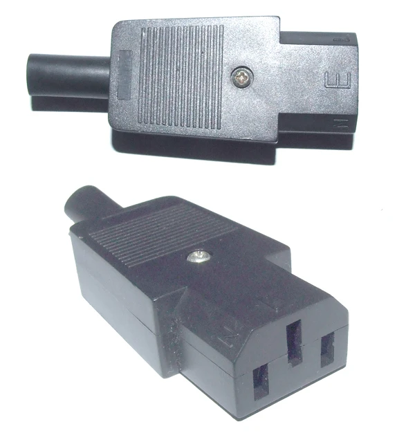 

20PCS/LOT 3pin female connector Electrical rice cooker PC Computer Monitor Power plug FROM RUINOR