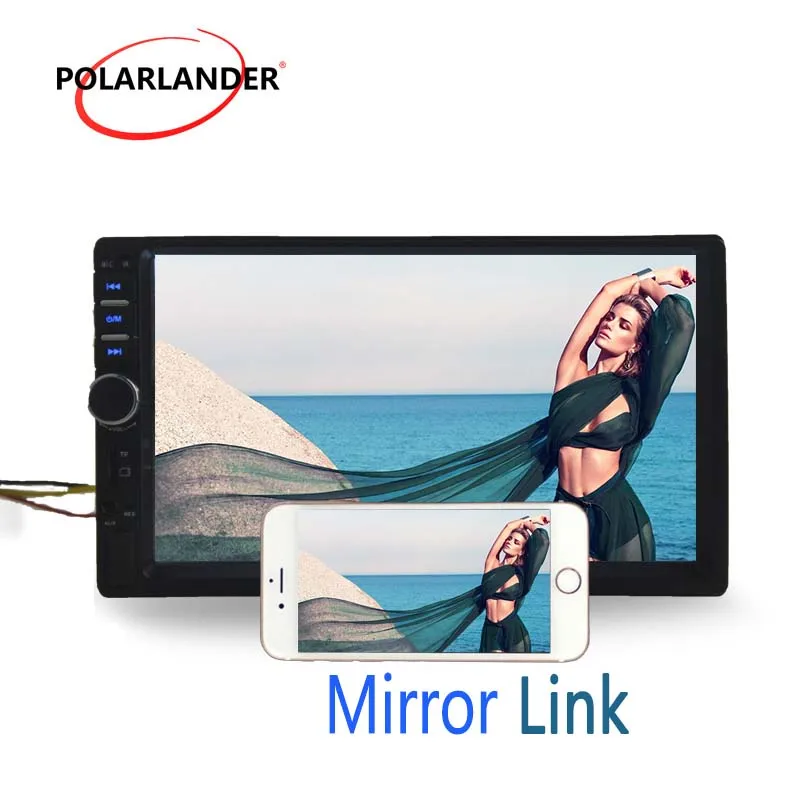 Autoradio 2 Din Car radio 7 inch 1080HD In Dash Touch Screen Bluetooth Stereo Mirror Link Radio cassette player | Автомобили и