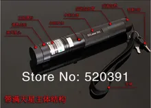 High Powered 10000MW/10w 650nm Green / Red / Blue Violet Laser Pointers Led Flashlight LAZER Burn Matches,Pop Balloon laser 303