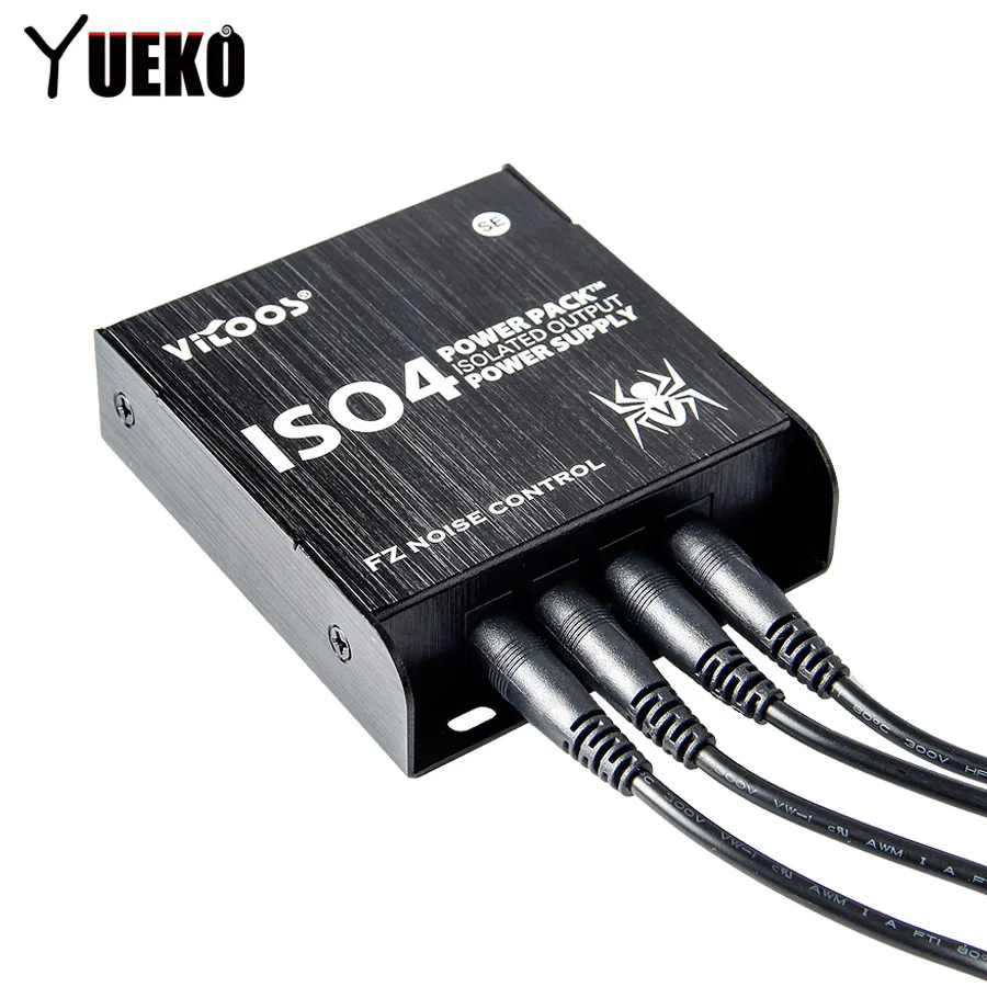 

Vitoos ISO4 SE Guitar Effect Pedals Power Supply 4pcs DC cables+1pc Y cable+1pc 1v2 daisy chain+1pc USB cable
