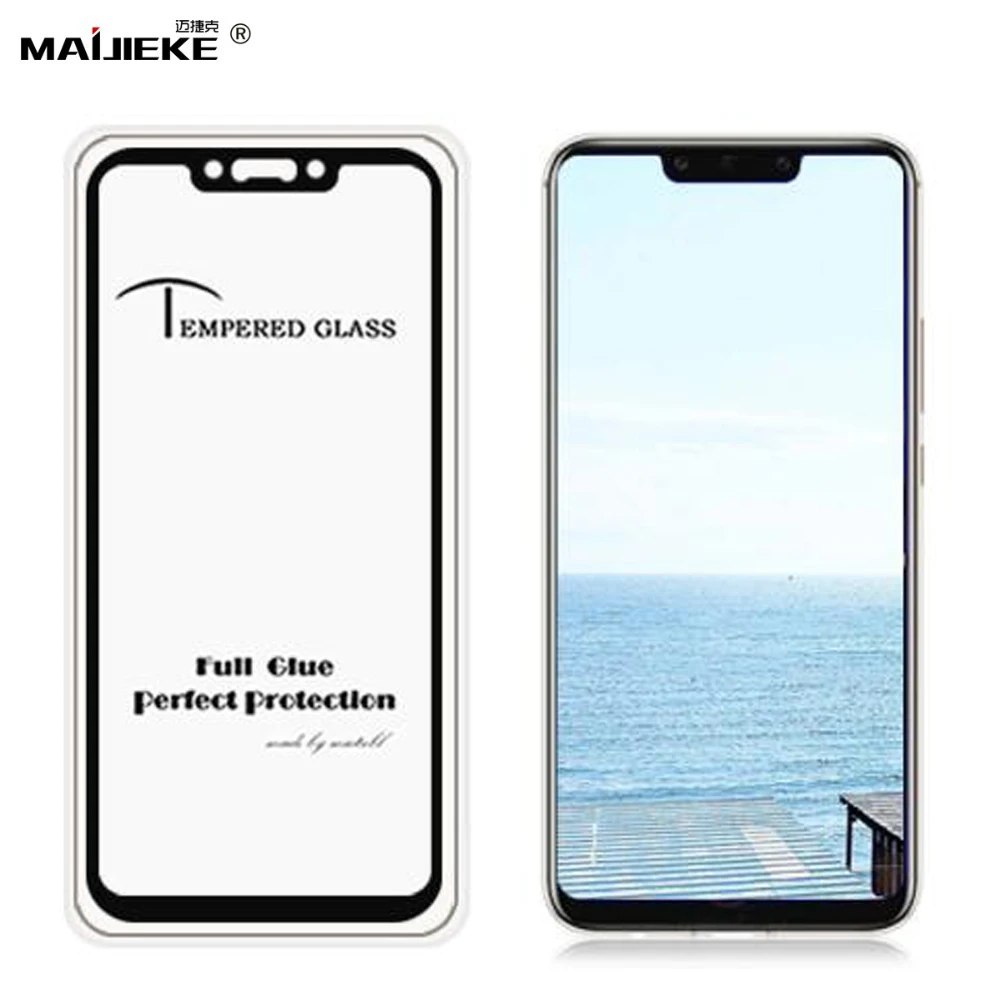 Nova 3 3i полное покрытие закаленное стекло для Huawei mate 20 lite 4 8X Y9 2019 V10 Honor 10 P20 Защитная