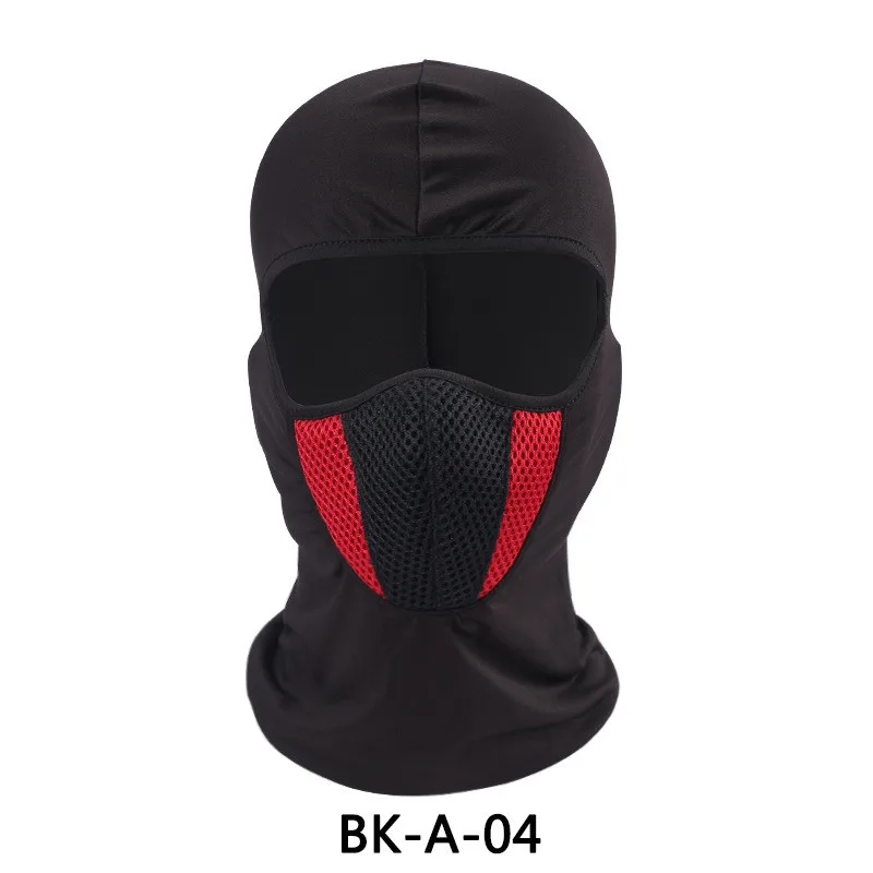 Máscara de cara de motocicleta protección transpirable máscara de cara completa accesorios de motociclista Motocross Macka Balaclava Moto máscara de cabeza