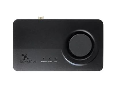 

Used Asus Xonar U5 desktop notebook external independent sound card 5.1 channel USB interface Support win10