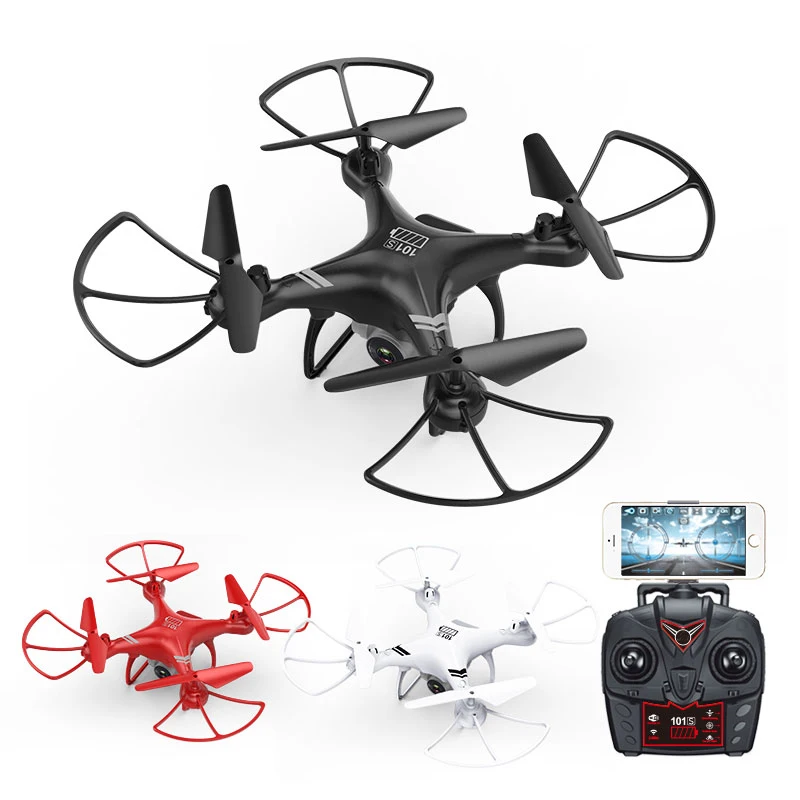 

KY101SRC Drone with HD WiFi Camera FPV Altitude a Return Key Landing Off Without Head RC Quadcopter Drone Long Time Flight Time