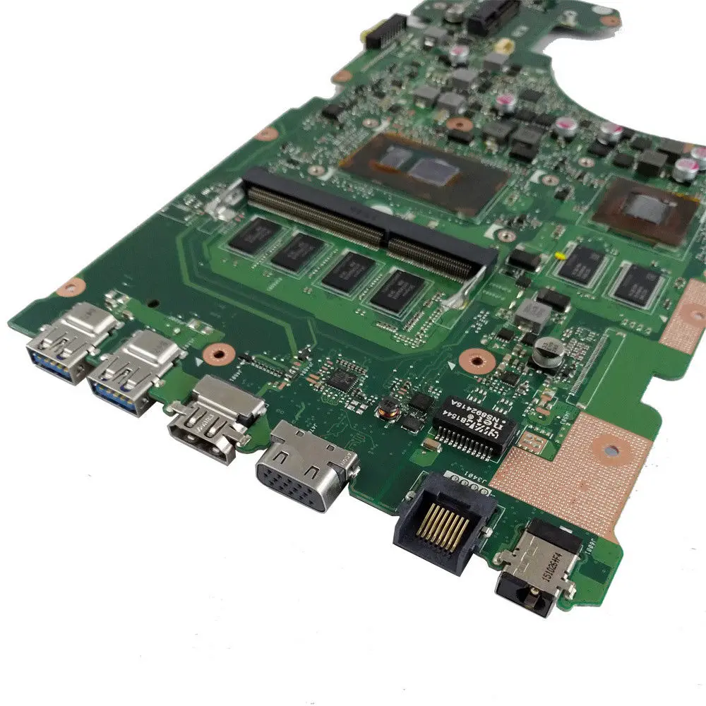 X555UJ REV 2,0 материнская плата I5-6200U 4G Оперативная память для ASUS X555UJ X555UF X555UQ X555UB X555U F555U A555U K555U материнская плата для ноутбука