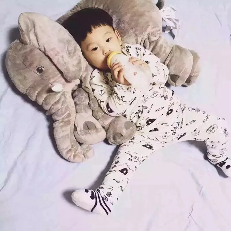 Популярная детская кукла слон с длинным носом для новорожденных, реквизит для фотосессии, подушка, мягкие плюшевые игрушки, поясничная подушка