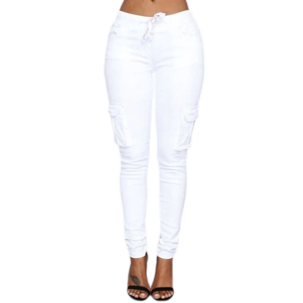 2018 Candy Colors Elastic Sexy Skinny Pencil Jeans For Women Leggings Jeans Woman High Waist Women's Thin-Section Denim Pants