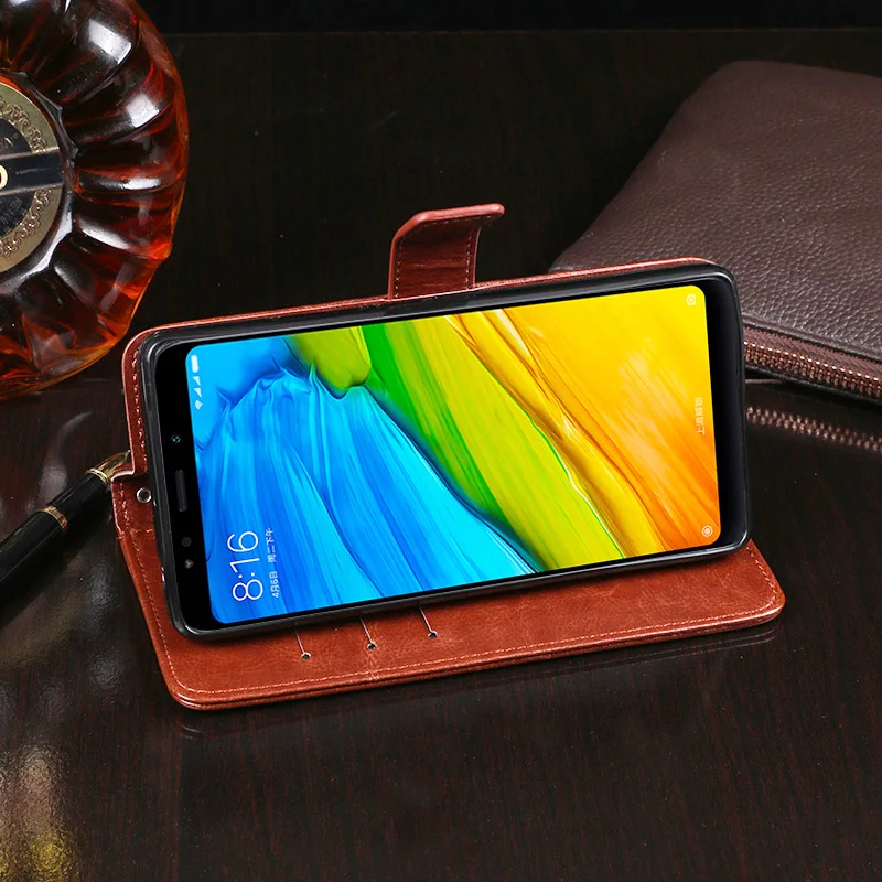 Flip Wallet Leather Case For Xiaomi Redmi 5 Plus 7 7A Note 5 6 7 7s 6A 4X K20 Mi Mix 3 Mi 8 Pro 9 SE A2 Lite PocoPhone F1 Cover