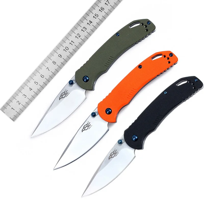 

Ganzo F753M1 440C Blade Folding knife Stonewash G10 Handle Hunting Survival Tactical Military Firebird Multitool Utility knives