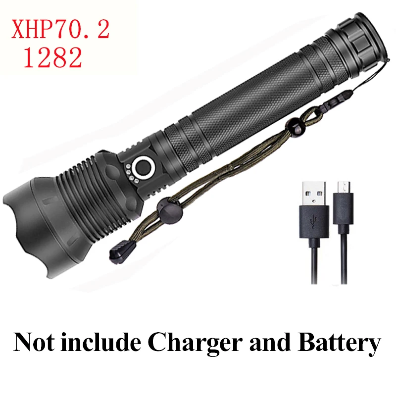 Litwod Z20 1282& 1287 CREE XHP70.2& XHP50 мощный вспышка светильник фонарь светильник использовать 18650& 26650 батарея фонарь кемпинг приключения - Испускаемый цвет: Option E