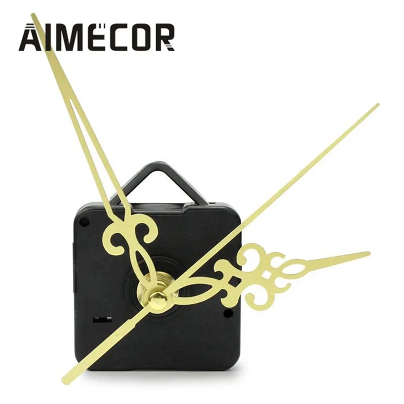 

Top High quality Simple Gold Hands DIY Quartz Wall Clock Movement Mechanism Replacement drop shipping Oct18