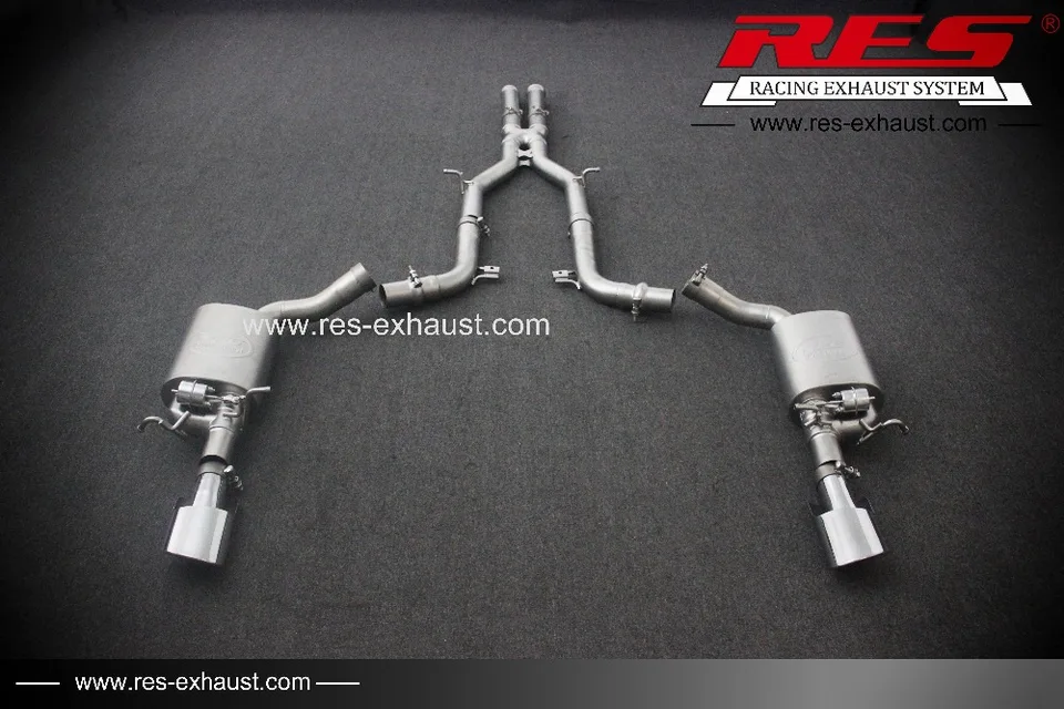 Performance Parts Res Racing For Mercedes Benz W204 C300 Catback