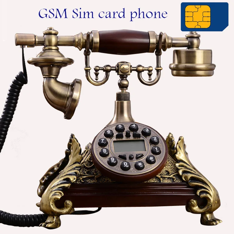Gsm Sim Card Cordless Phone 900 Mhz 1800mhz Europe Style Vintage Gsm Sim Card Cordless Phone 900 Mhz