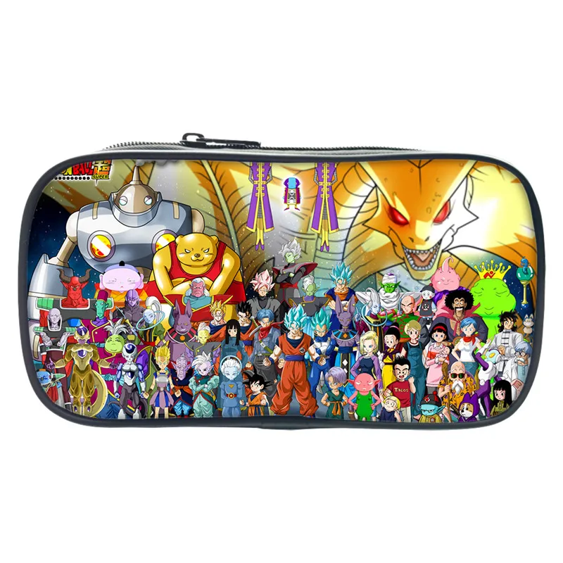 

New Dragon Ball Super Sun Goku Student Bag Children Boys Girls Pencil Case Fashion Cute Top Quality Kids Pencil Bag