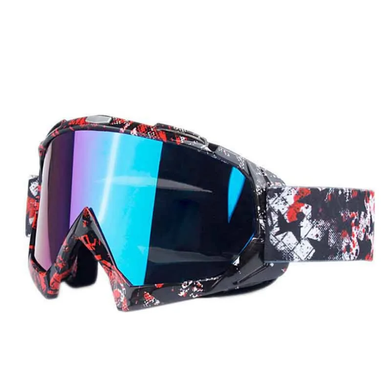 Горячая Новинка Горячая лыжные мужские и женские противотуманные зимние очки Анти-УФ Сноуборд Снег Открытый Лыжный ветрозащитный очки - Цвет: 12
