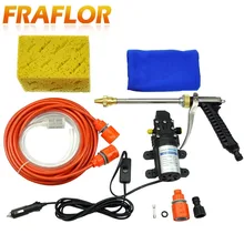 12 В 60 Вт высокое Давление intellighent высокое Давление Автомойка 12 В питание Автомойка Портативный паровой автомобиль шайба lavador де Coches
