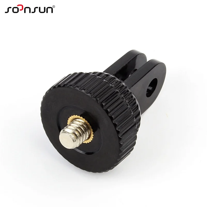 

SOONSUN For GoPro Accessories 1/4'' Thread Mini Tripod Monopod Mount Adapter for GoPro Hero 7 6 5 4 Session for Yi Action Camera