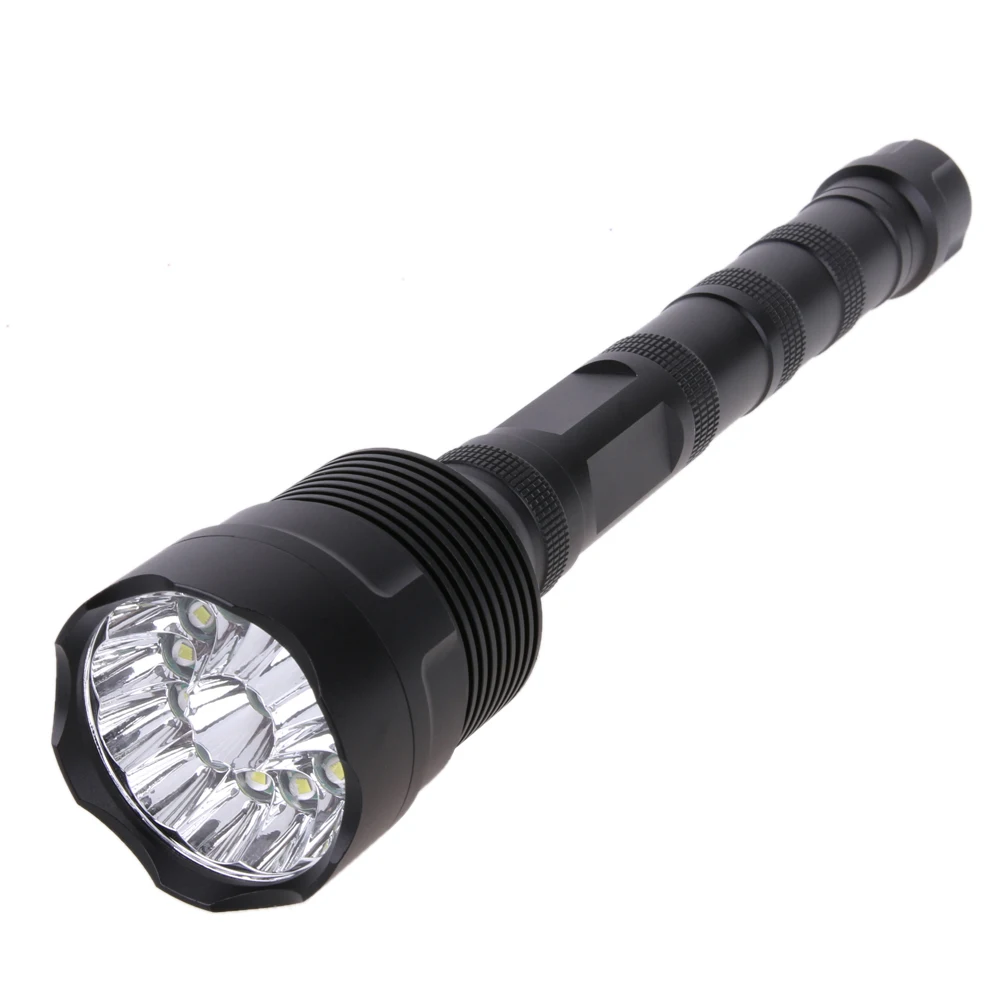 

40000LM 13 XML T6 5 Mode 18650 Aluminum Super Bright LED Flashlight with Battery Outdoor Traval Camping Hunting Torches FEN#