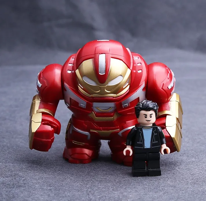 

20pcs/lot Avengers 4 Endgame Iron Man Hulk Action Figures Collection Building Blocks Toys For Children Decool 0316