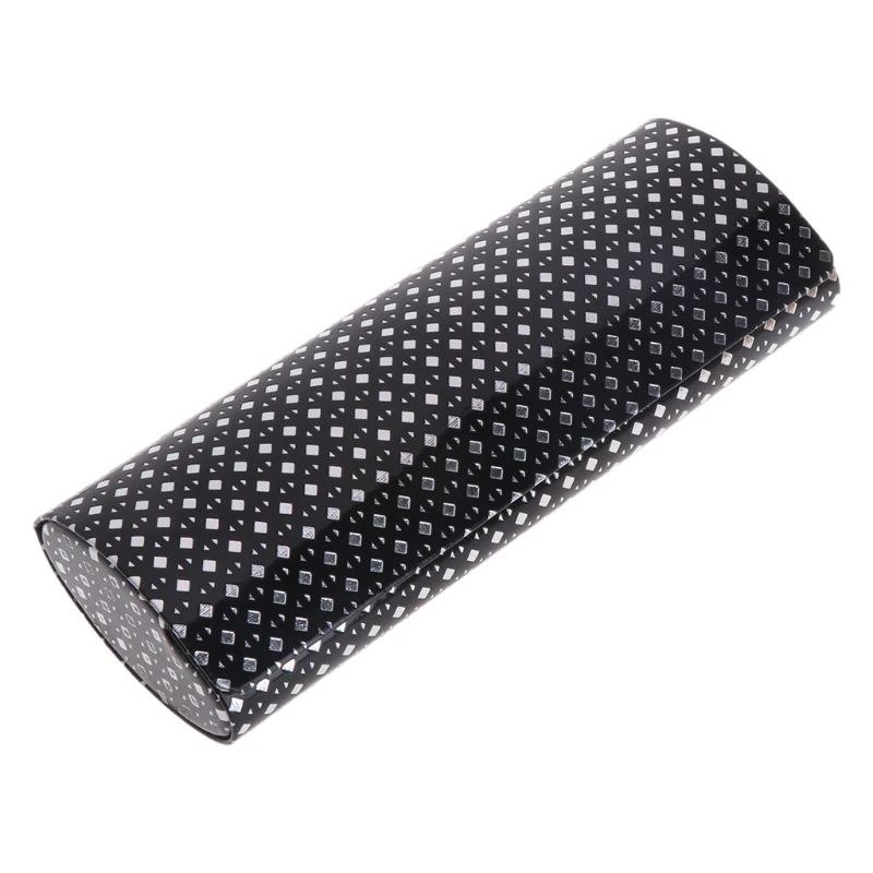 Magnetic Closure Oval Hard Case glasses case glasses storage bag sunglasses bag zipper eyewear box Glasses Package Sunglasses Storage Box Portable Travel Leather Accessories