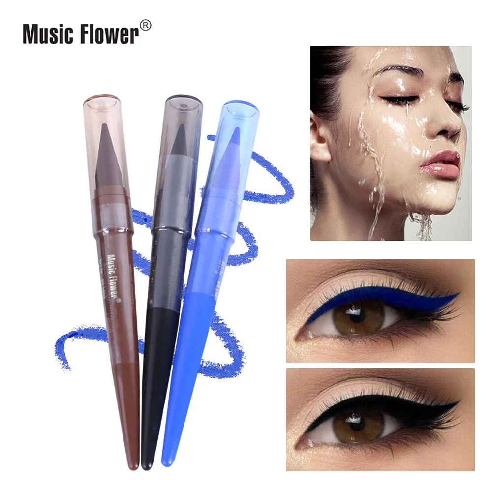 

1Pcs 3 Color Waterproof Sweatproof Eyeliner Pencil Long-lasting Durable Eye Liner Pen Make Up Beauty Tool TSLM1