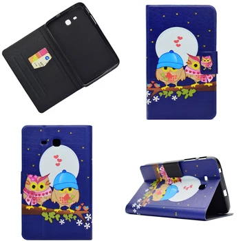 

Smart Cover For Samsung Galaxy Tab 3 Lite 7.0 inch Flip Case T110 T111 7" Tablet Cover Coque PU leather Stand Book Case