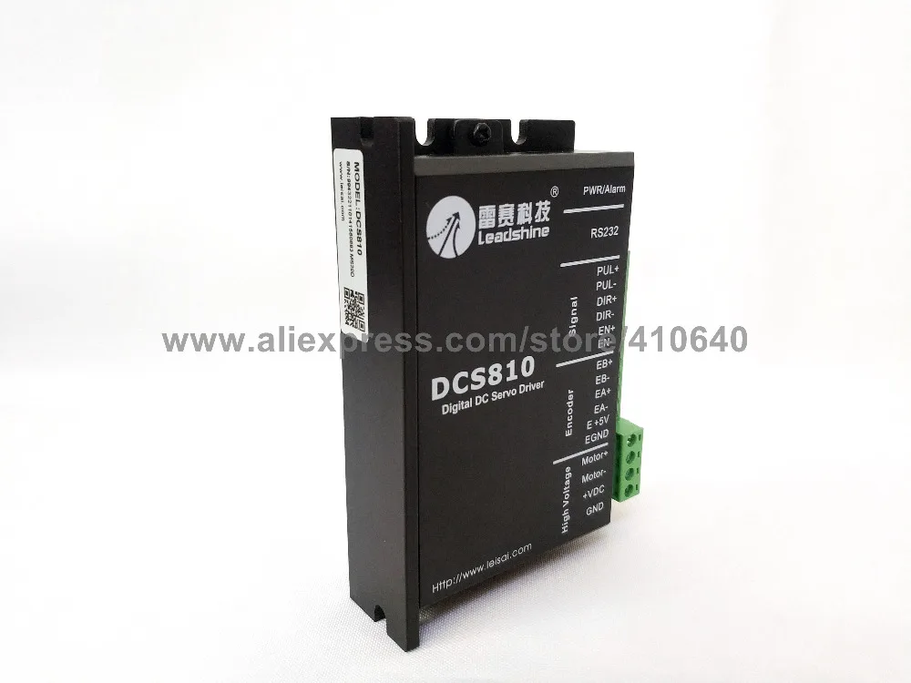 Leadshine DCS810 матовый сервопривод с MAX 80 VDC Вход Напряжение и 20A ток|leadshine dcs810|servo driveservo