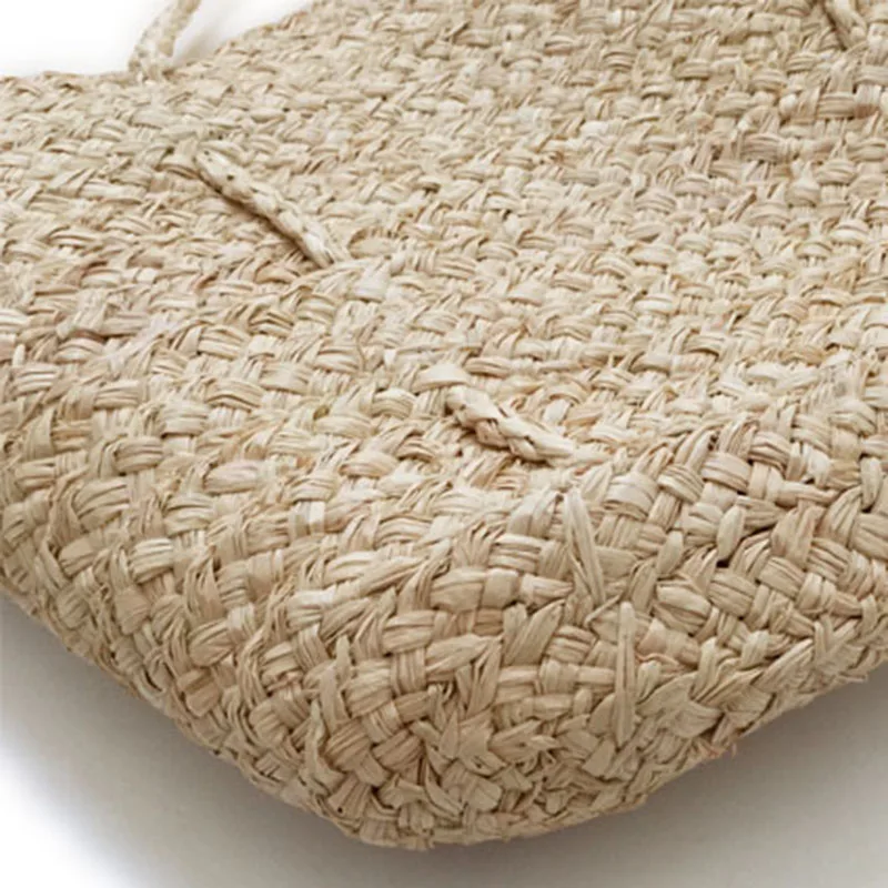 Women Straw Bags Female Summer Beach Shoulder Bag Lady Large Capacity Vintage Weave Bag High Quality Crossbody Basket Bag SS0390 (8)