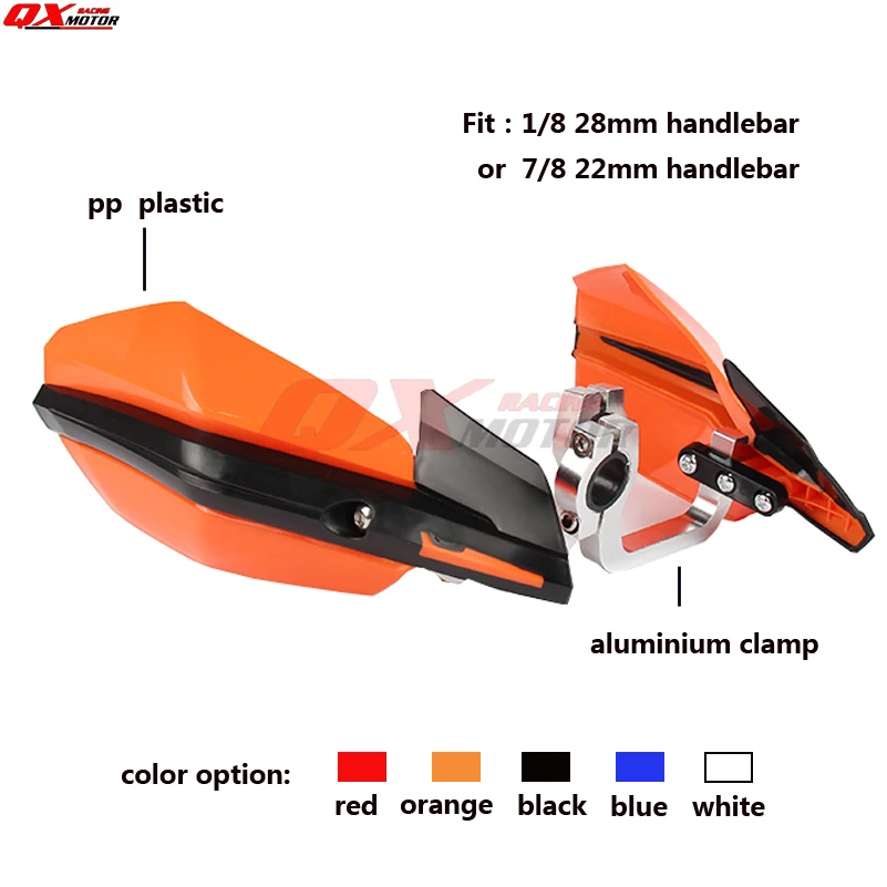 Защита для рук на руль мотоцикла защитная накладка CRF YZF RMZ YZ KX KLX SXF EXC XCW