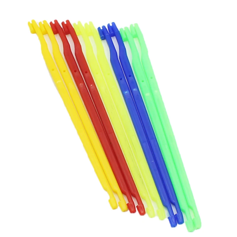 

10Pcs Plastic Hook Remover Colorful Fish Hook Disgorger Unhooked Fishing Hook Detacher Removal Tools Fishhook Extractor Detacher