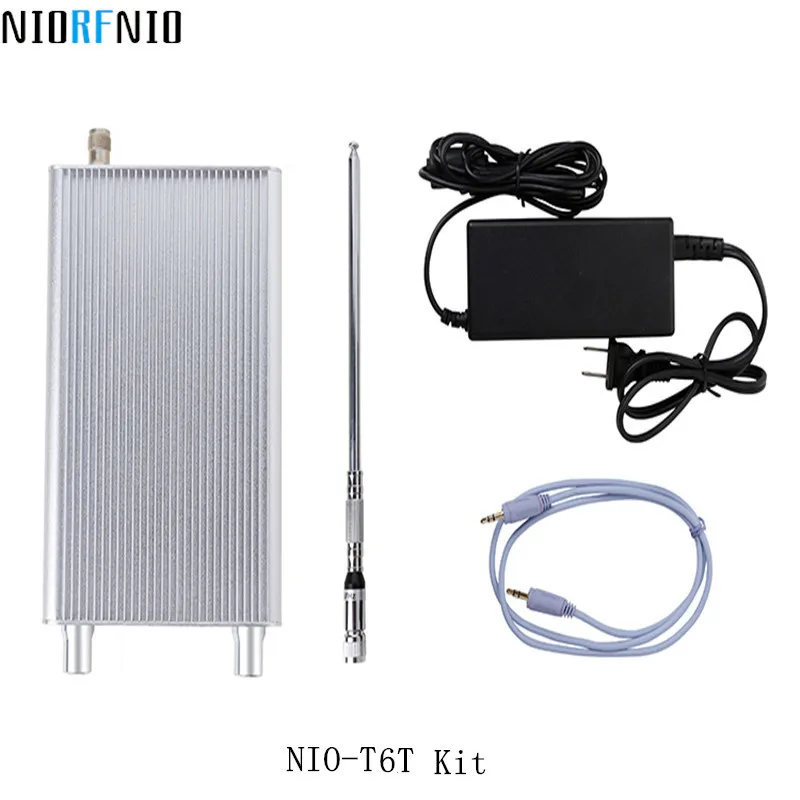 Free Shipping NIO-T6T 6 Watt FM Broadcast Transmitter with TF Card Player 76MHz to 108MHz photo
