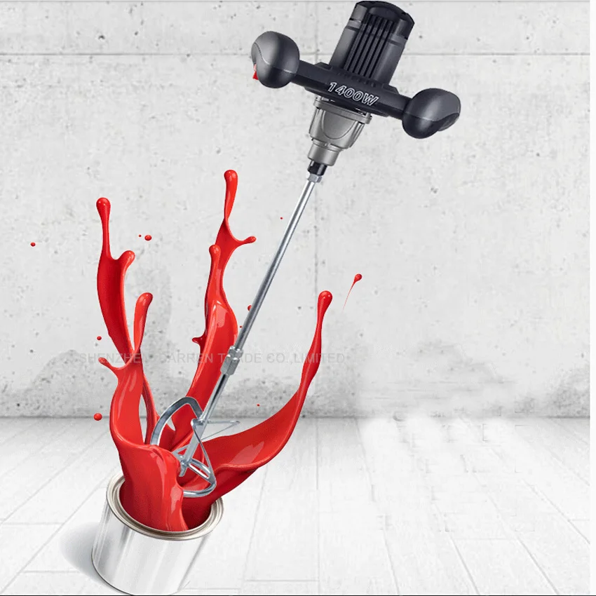 Liquid Mixer 1400W Industry Agitator 0 700rpm Variable Speed Electric