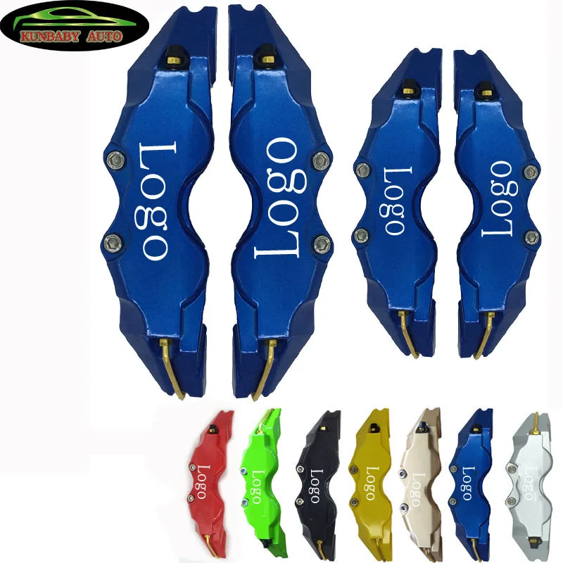 

KUNBABT ABS Plastic With White M/// Logo Disc Brake Caliper Covers Size L/M/S For BMW Model 3 Free Shipping