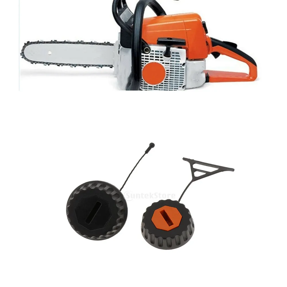 2Pcs Oil Cap For STIHL 029 039 044 046 050 051 064 066 076 084 088 Chainsaw Made of Plastic Material