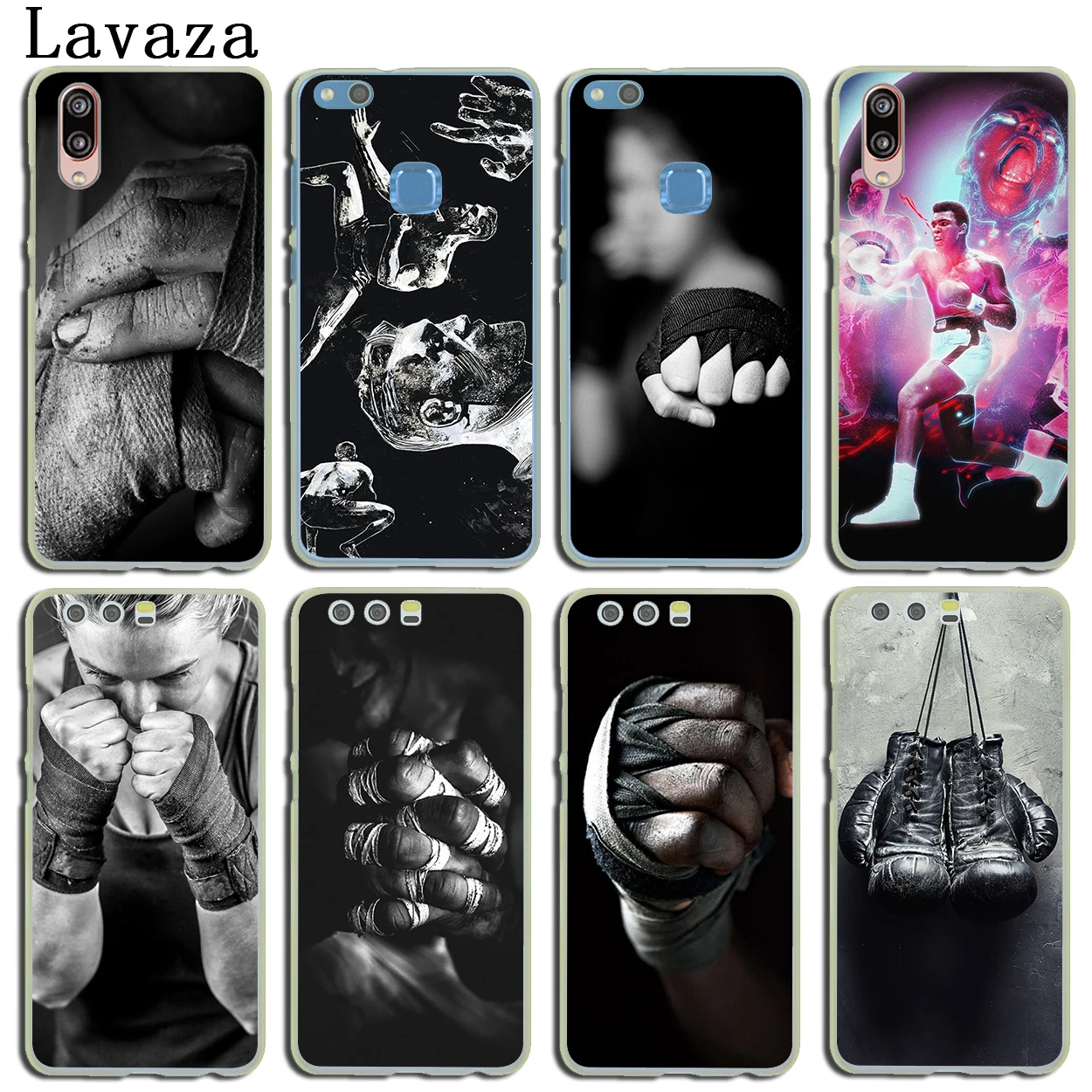 

Lavaza Sports Boxing Phone Cover Case for Huawei P30 P20 P9 P10 Plus P8 Mate 20 Pro Lite Mini 2016 2017 P smart 2019 Cover