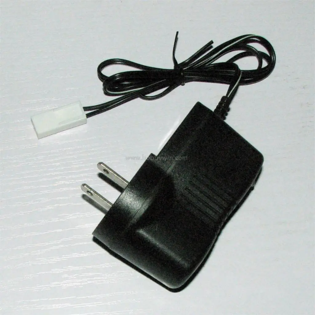 9.6V/400mA America plug charger small Tamiya female connector full power indicator RC model vehicle battery charger