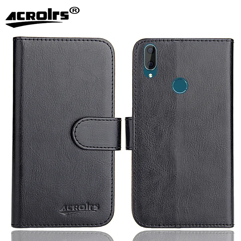 

Cubot R19 Case 5.71" 6 Colors Flip Soft Leather Crazy Horse Phone Cover Stand Funstion Cases Credit Card Wallet