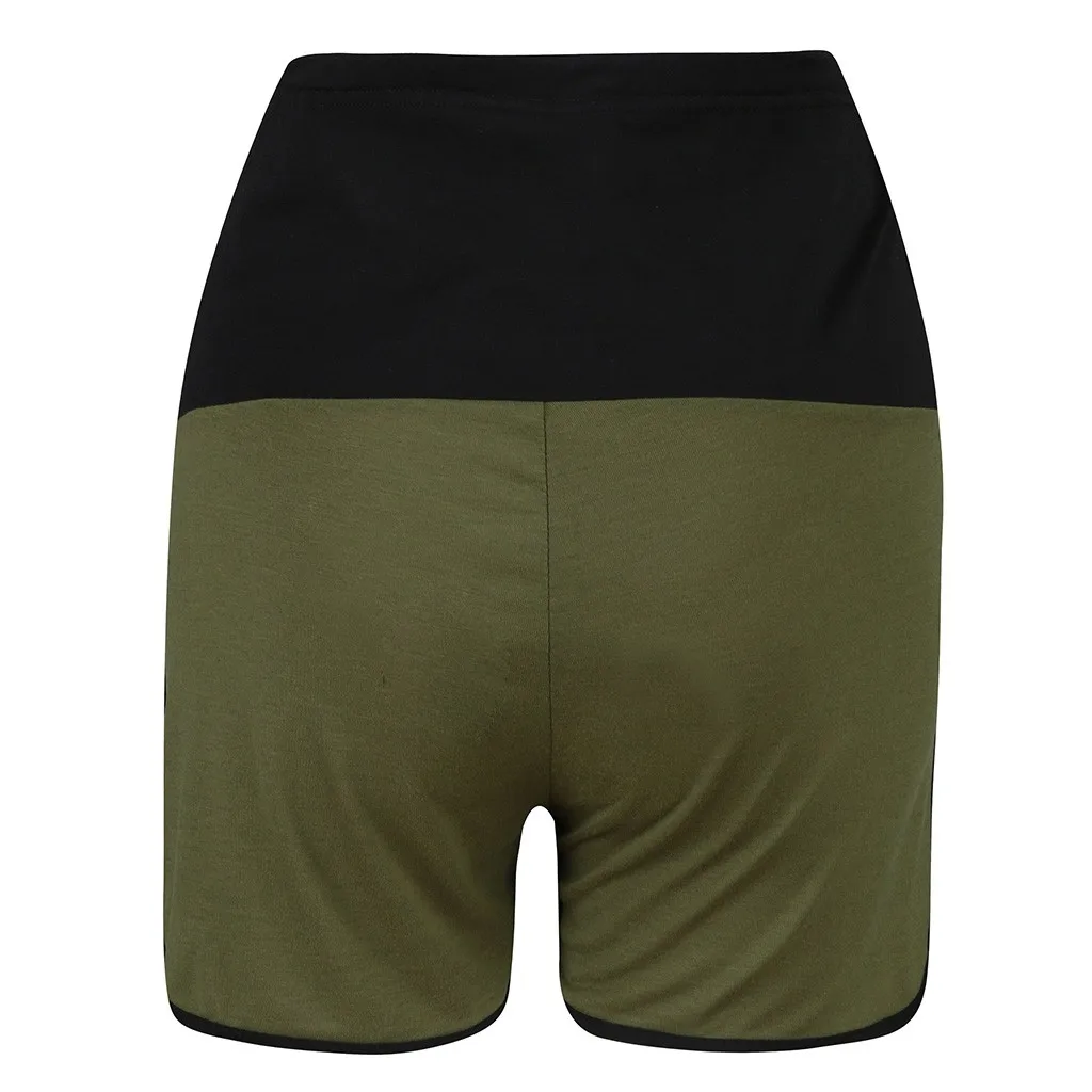 

Maternity Summer Workout Loose Fit Stretchy High Waist Adjustable Short Pants #4M23 Female Summer Slim Hot Fit Ladies